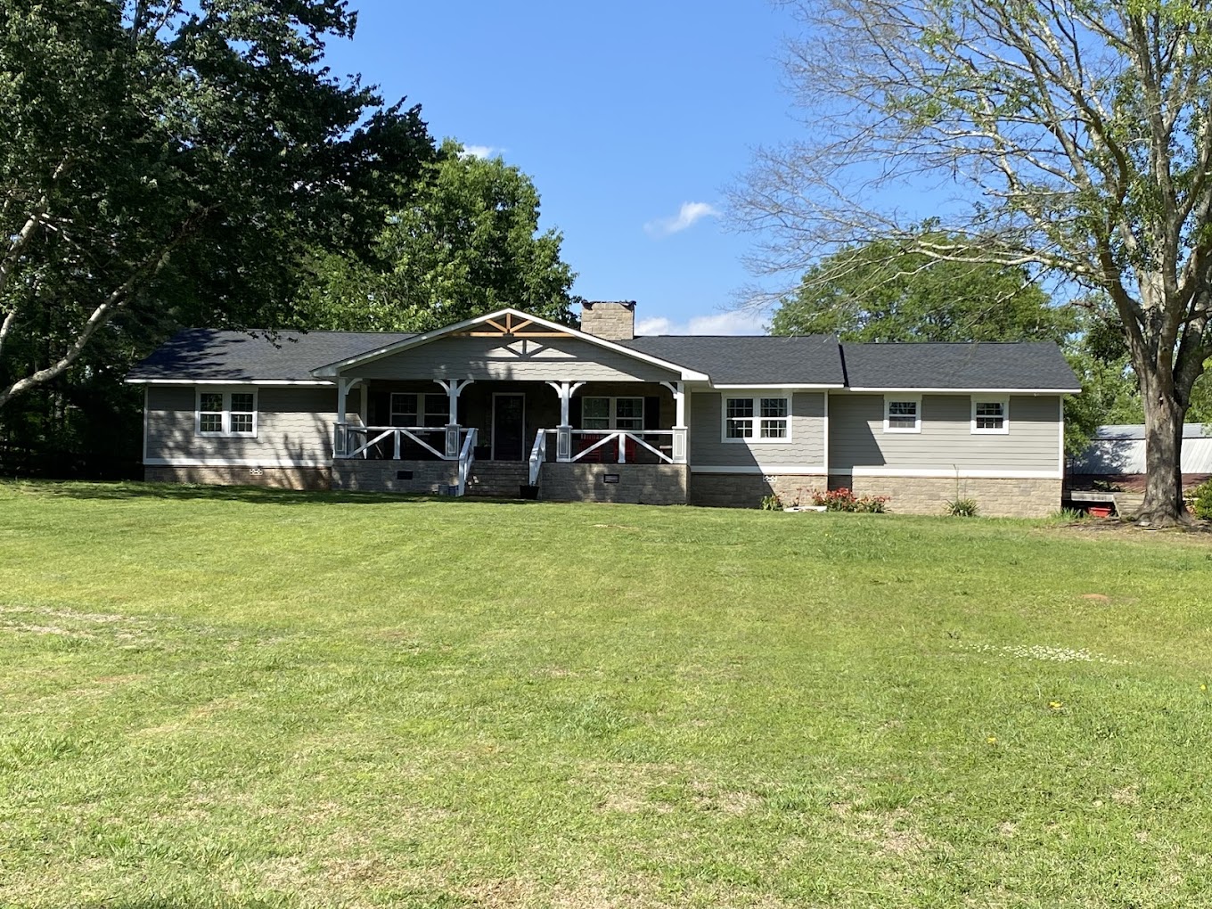 Completed detached guest house